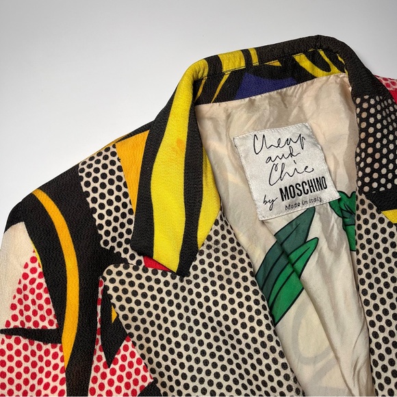 Moschino 1991 Roy Lichtenstein blazer - Picture 7 of 11